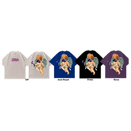 Camiseta Oversized — Modelo 08