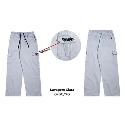 Calça Cargo — Modelo 01